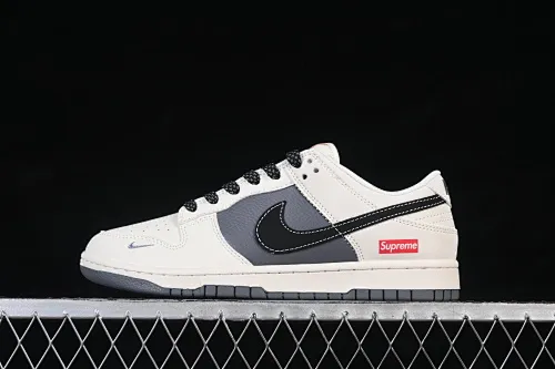 All categories Air Jordan Jordan series basketball shoes Air Jordan 1 Low Nike SB Dunk Low black brown suede high-end customized low-top casual sneakers LD8888-011